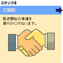 ステップ4：ご契約