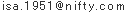 ｉｓａ.１９５１＠ｎｉｆｔｙ.ｃｏｍ