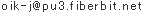 ｏｉｋ−ｊ＠ｐｕ３．ｆｉｂｅｒｂｉｔ．ｎｅｔ