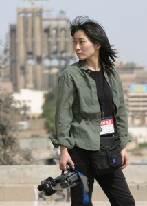 2012年にシリアで殺害された山本美香さん。（写真／佐藤和孝）