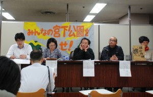 判決後の記者会見。（９月17日、東京・千代田区司法記者クラブ。写真／林克明）