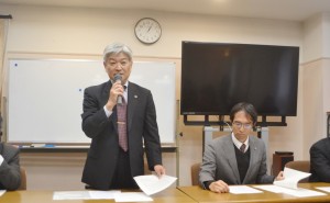 埼玉弁護士会記者会見の様子。11月25日、埼玉県内にて。（撮影／金宥羅）